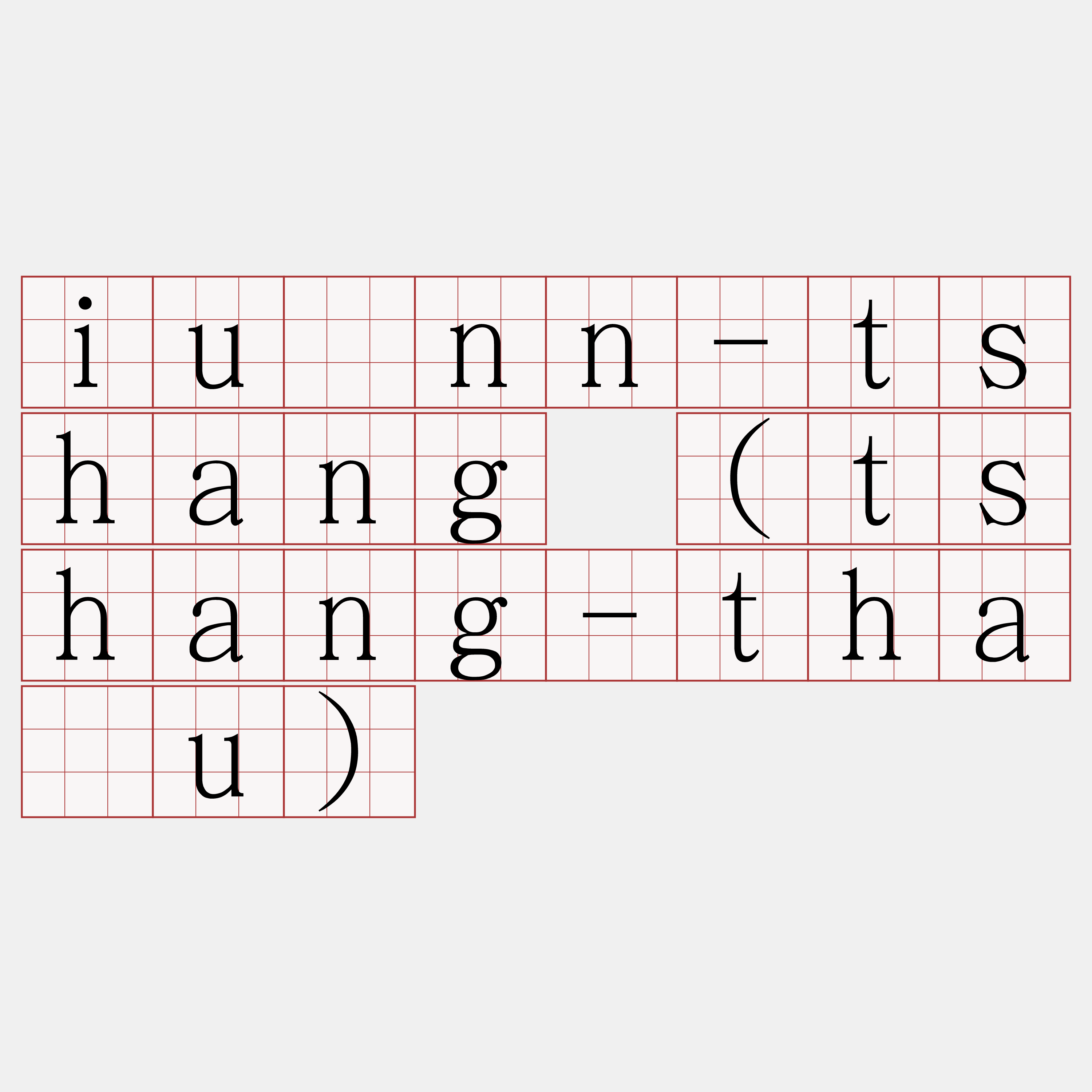 iûnn-tshang (tshang-thâu)